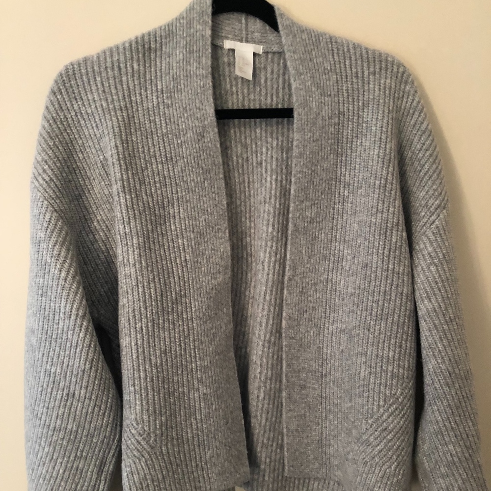 NEW Soft Grey Cardigan